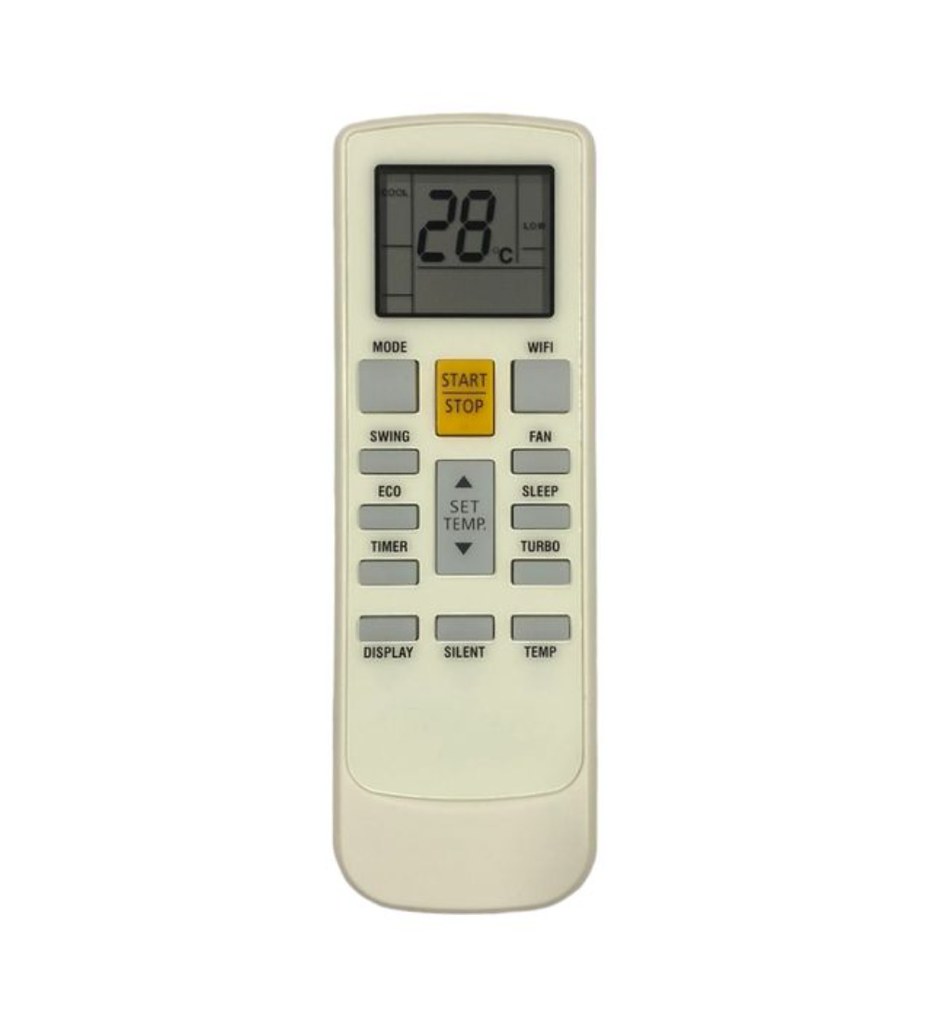AC Remote No. 231A Compatible-Replacement for Green Star AC Remote Control (White)