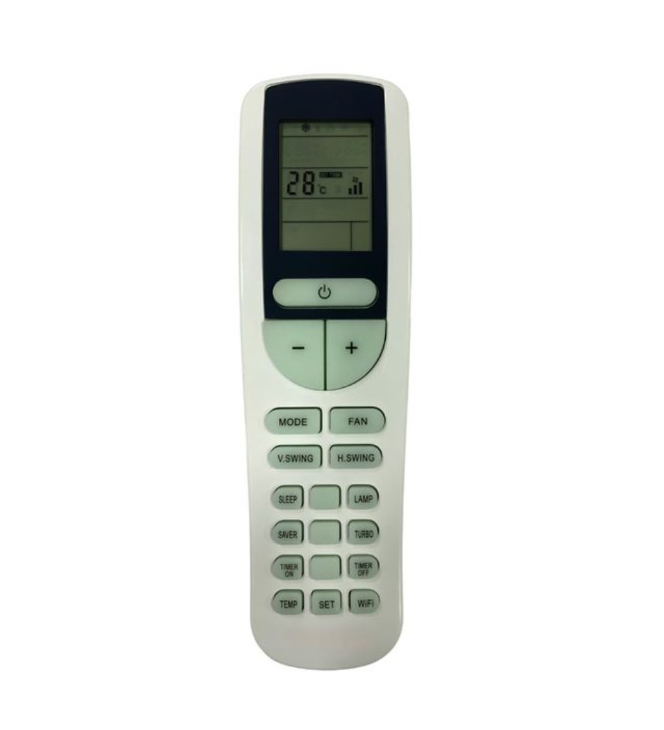 AC Remote No. 133B Compatible-Replacement for Forbes AC Remote Control (White)
