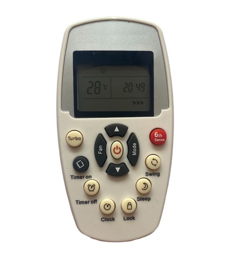 AC Remote No. 110 Compatible-Replacement for Whirlpool AC Remote Control (White)