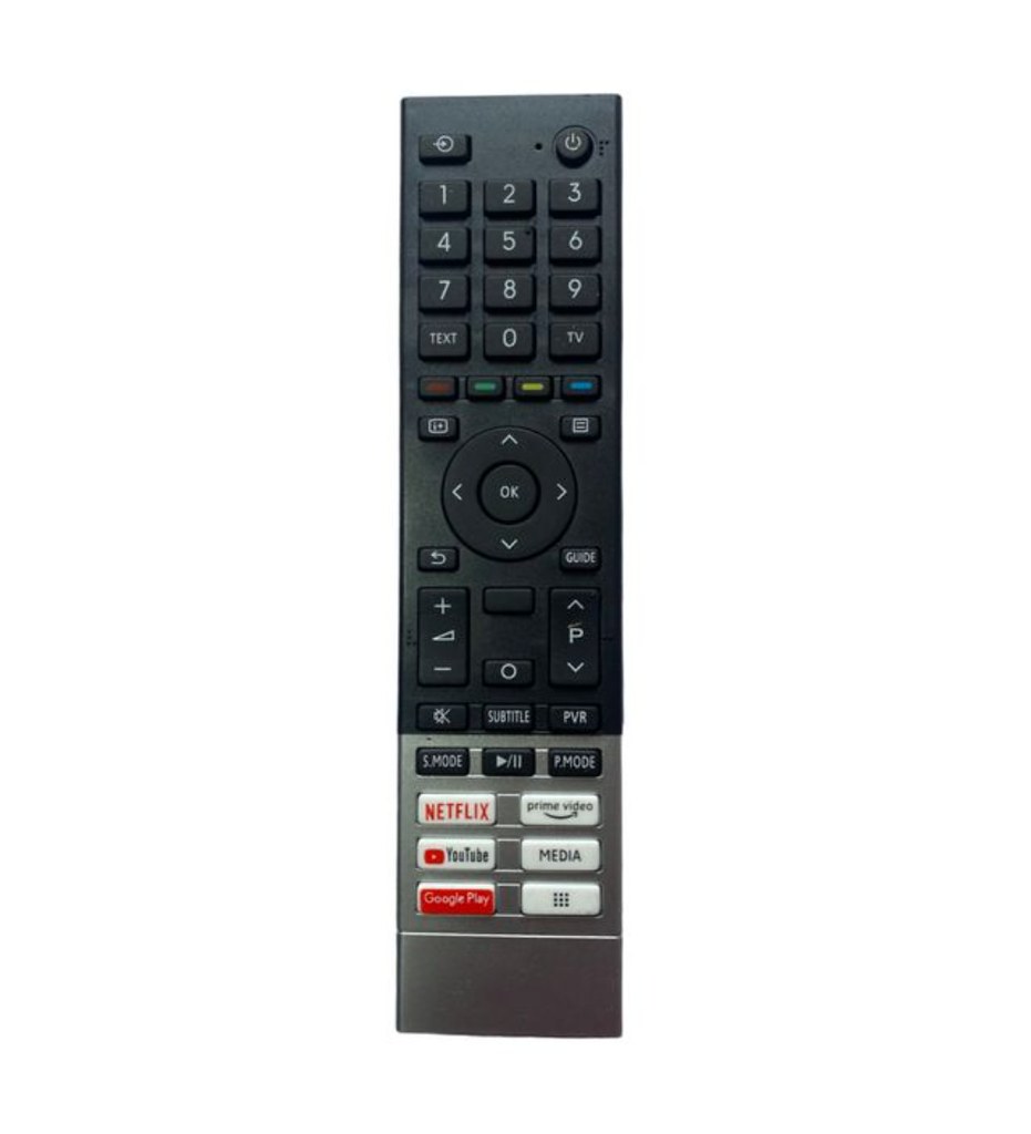 Smart TV Remote No. 1071 with Netflix- YouTube- Prime Video Function- Compatible-Replacement for Toshiba Smart TV LCD-LED Remote Control (Black)