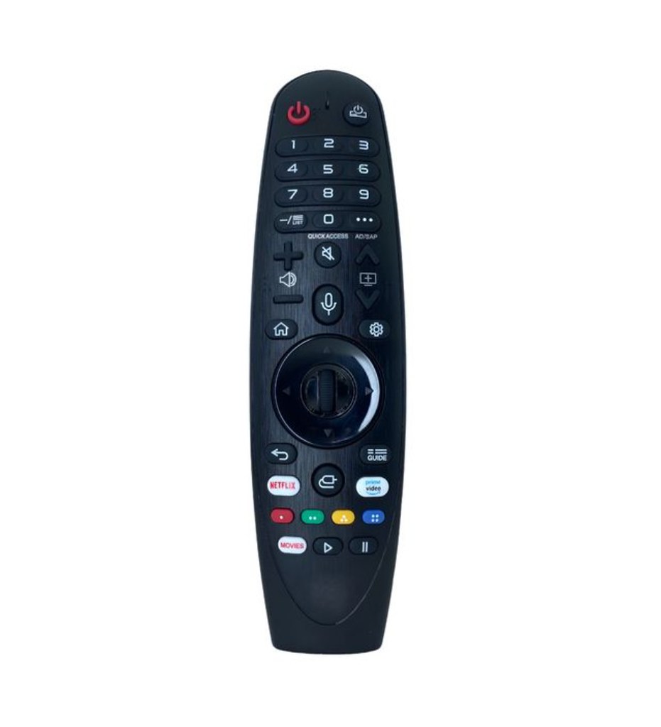 Smart TV Remote No. AKB75855501 Compatible-Replacement for LG Smart TV LCD-LED Pointer Function (Black)