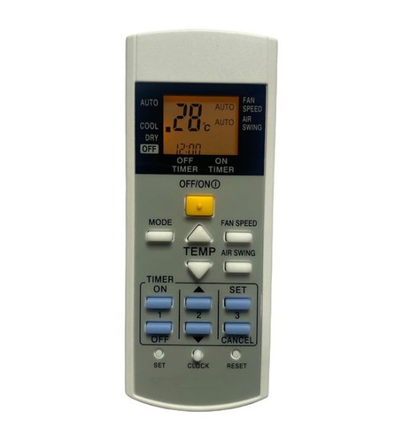  AC Remote No.29 with Backlight Panasonic AC Remote Control (White) 