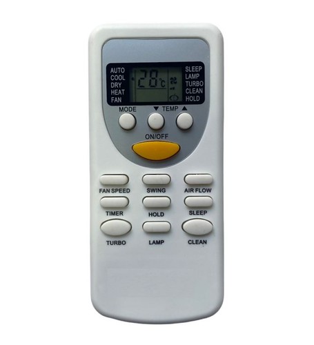  AC Remote No.49 No Backlight Videocon AC Remote Control (White) 