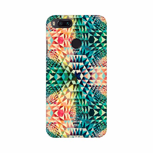  Abstract Colorful Trigangle pattern Mobile Case Cover