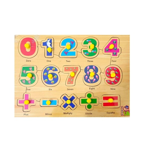 Numbers | Wood | Educational Toys | 3+ Years