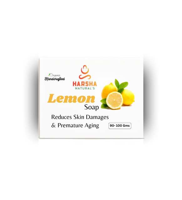 Generic Pack Of_2 Harsha Naturals - Lemon Soap (100GM)