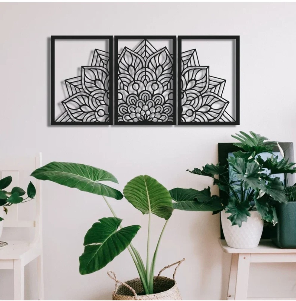 Zen Mandala Wooden Wall Decor