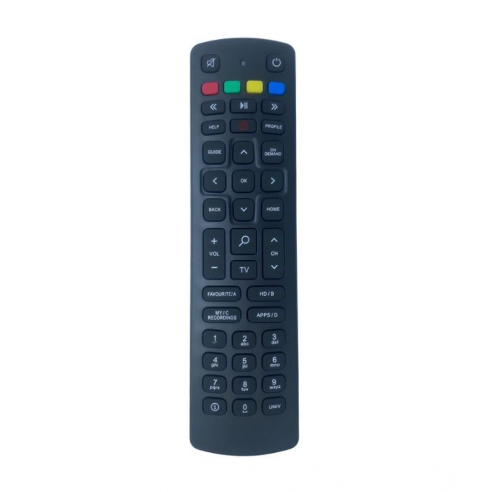 Set Top Box Remote No. 1097 Compatible-Replacement for Jio Fiber Set Top Box Remote Control (Black)