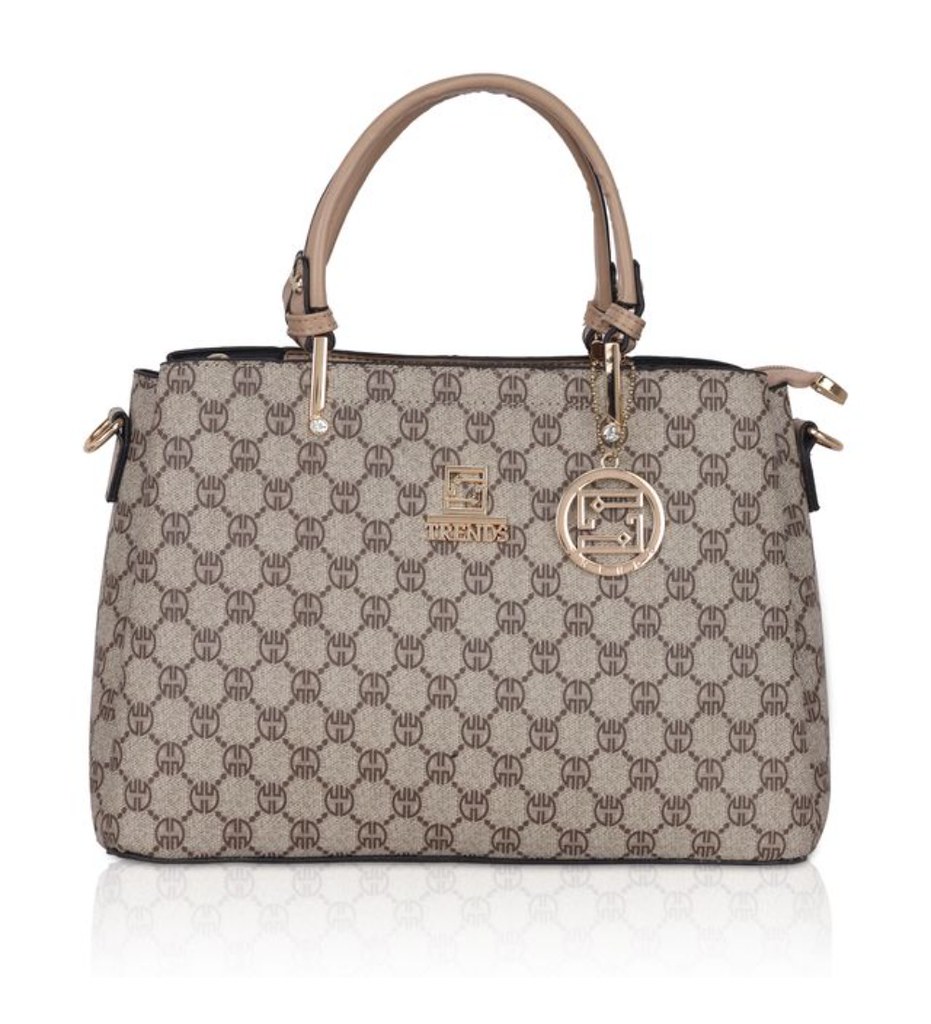 Women's Faux Leather Printed Handbag (Hilver)