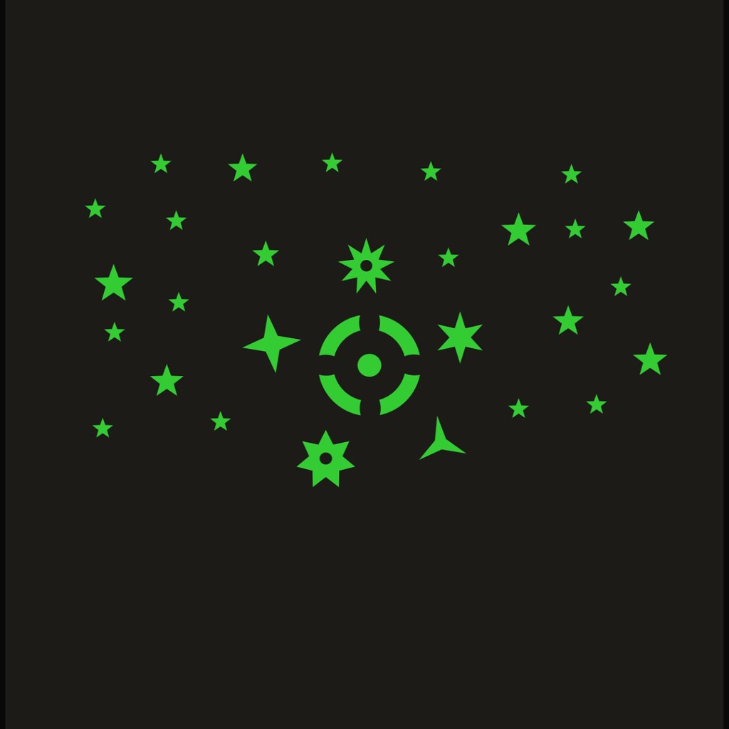 Green Radium Wall Sticker | Buy Online at Best Price – DreMart