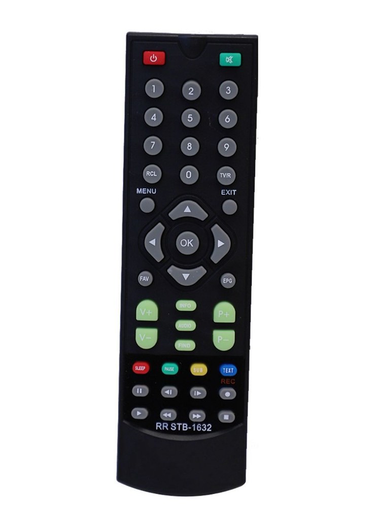 Set Top Box Remote, Compatible With Ssdn Set Top Box Remote Control_Old Remote Functions Must Be Exactly Same (Color:Multi)