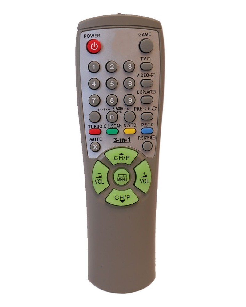 CRT TV Remote No. 00258A SG16, Compatible with Samsung CRT TV Remote Control (Exactly Same Remote will Only Work)