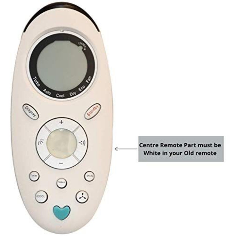 Remote No. 131, Compatible with Haier AC Remote Control (Exactly Same Remote will Only Work)