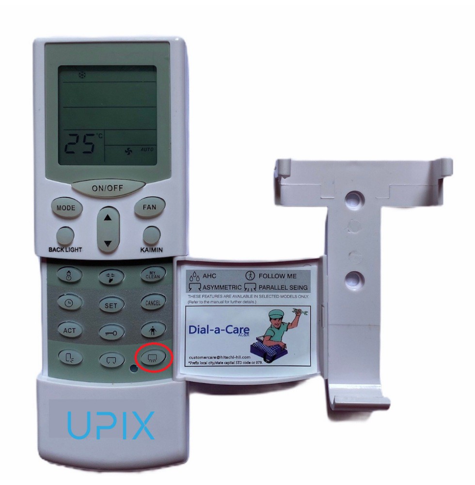 Remote No. 154, Compatible with Hitachi AC Remote Control (Exactly Same Remote will Only Work)