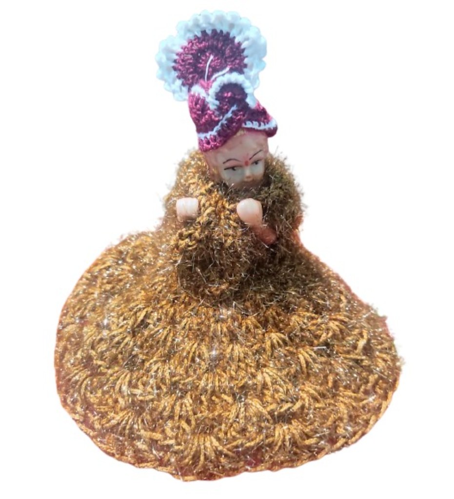 Laddu Gopal Tharad Dress Size: 0 To 6 (Multicolor)