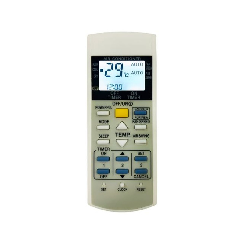 Remote No. 29D (with Backlight), Compatible for Panasonic AC Remote Control (Exactly Same Remote Will Only Work)